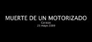 Muerte de un motorizado